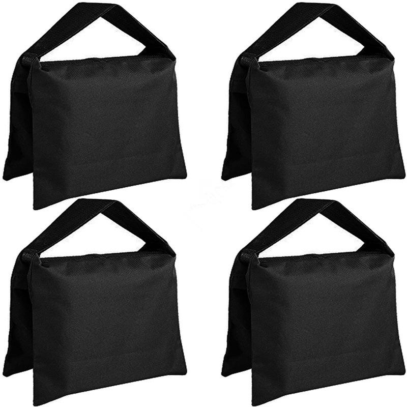 1/2/4PCS Black Sand Bag Weight Bags For Photography Studio Video Studio Stand Sandbag For Light Stands Boom Arms Tripods