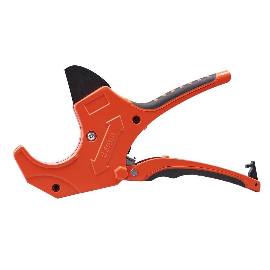 PVC Pipe Cutter Ratcheting PVC Pipe Cutter 0-2-1/2" O.D. & Spare SK5 Blade