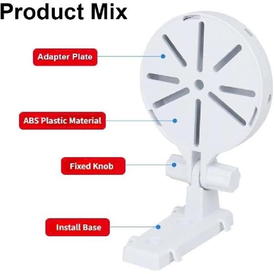 Kakalote Wall Mount Bracket for Indoor Cameras, Small Wall Mount Floating Camera Shelf Universal Camera Stand for Bedroom Kitchen Living Room, No