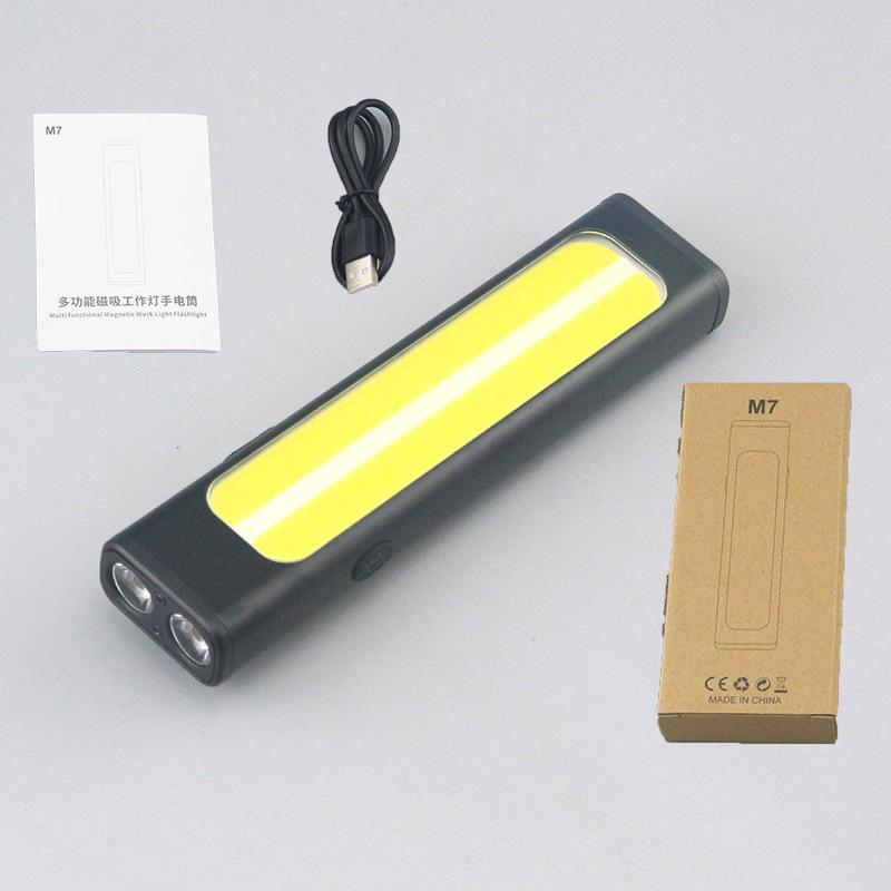 LED Keychain Flashlight USB-C Rechargeable Portable Mini Torch Light Pocket Lantern Flood Work Light