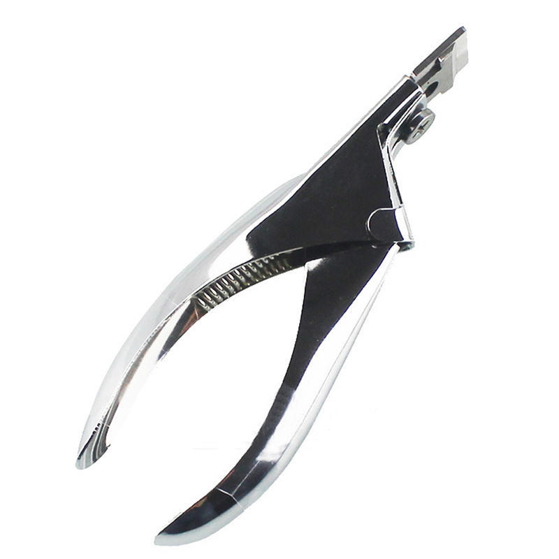 1PCS Stainless Steel U shape Nail Art Scissors Professional Nail Clipper Nail Tips Manicure Pedicure Tools