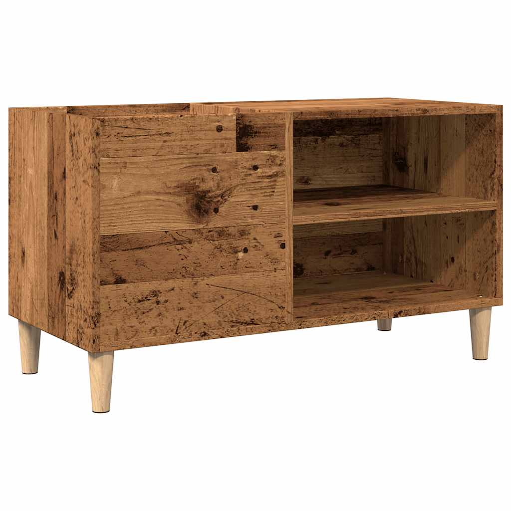 Vidaxl Szafka Na Płyty, Stare Drewno, 84,5X38X48 Cm