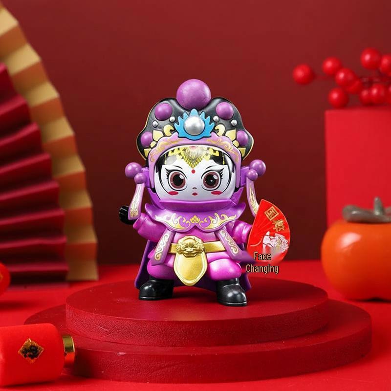 Sichuan Opera Face-Changing Doll: Creative Peking Opera Souvenir Toy from Chengdu