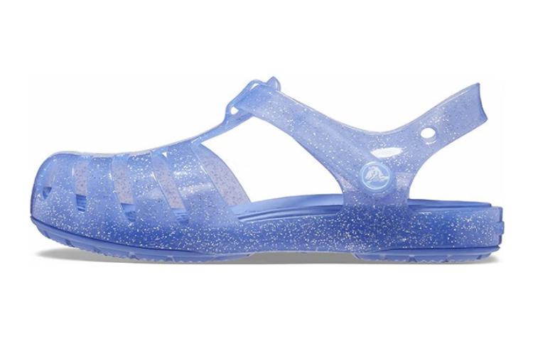 Crocs Comfortable Slip Resistant Anti Kick Cushioning Children s Sandals Moonlight Purple Kids  208444-5Q6 24