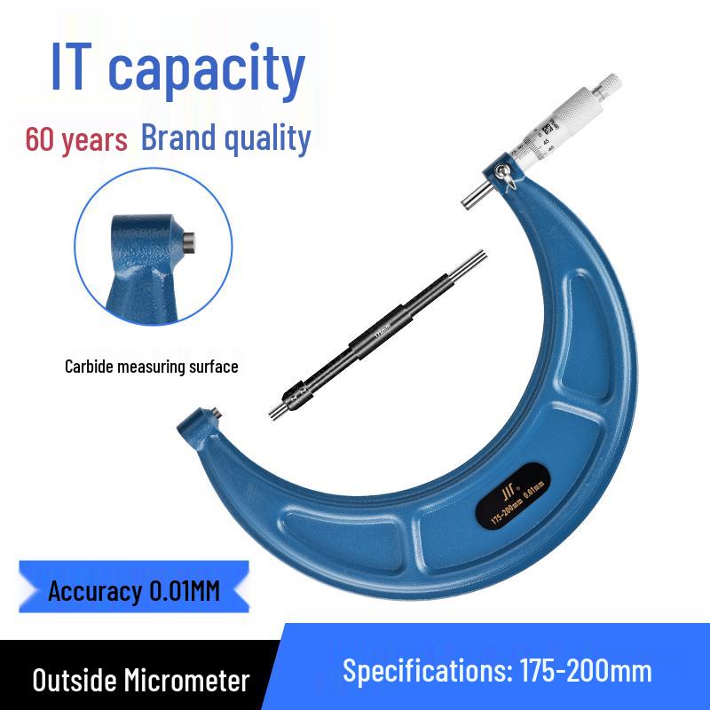 High-Precision 0-25mm Digital Outside Micrometer Gauge 0.01mm