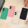 Case For Honor 400 Pro / Honor 400 Lite Soild Color Soft High Quality Liquid Silicone Back Cover Anti Drop Simple Phone Shell