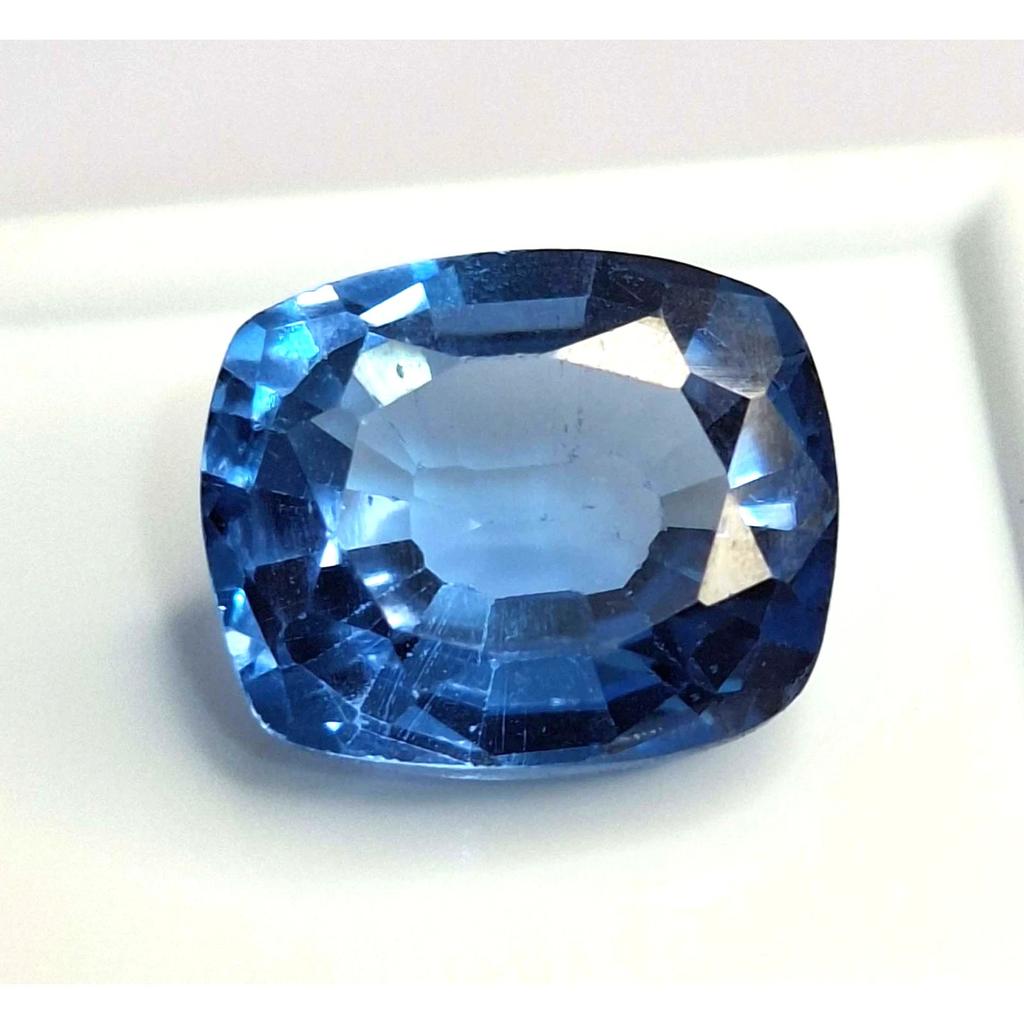 Natural Blue Color Sapphire Cushion Cut 9-11 Ct Stunning Certified Gemstone