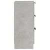 Sideboard Concrete Grey 30x30x70 Cm Wood Based Material