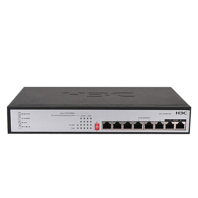 

H3C Mini S1208V-PWR 8-Port Gigabit Unmanaged PoE Switch