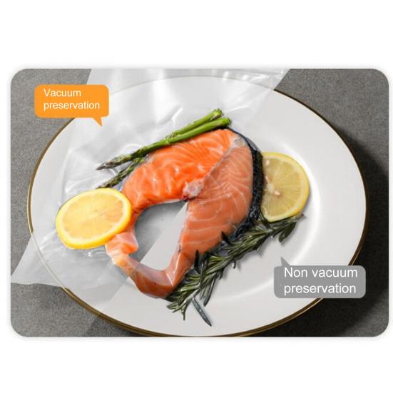 Mașină de etanșare în vid cu afișaj digital, 60KPa, aspirație puternică, complet automată, uscată și umedă, cu utilizare dublă, cu pungi de vid