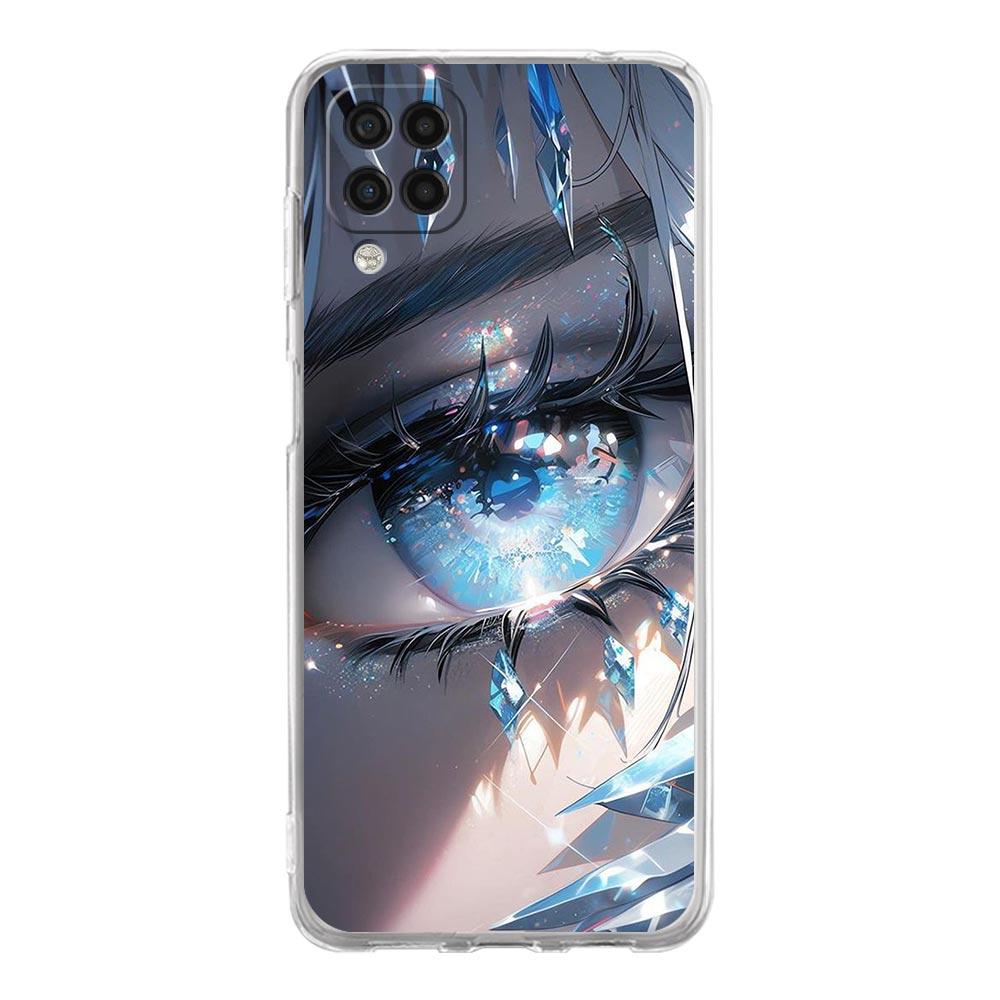 

Чехол для телефона Samsung Galaxy A13 A15 A25 A51 A71 A21S A11 A31 A52 A41 A23 A53 A73 A32 5G A03S A05s Чехол с рисунком в виде милых глаз Samsung A13