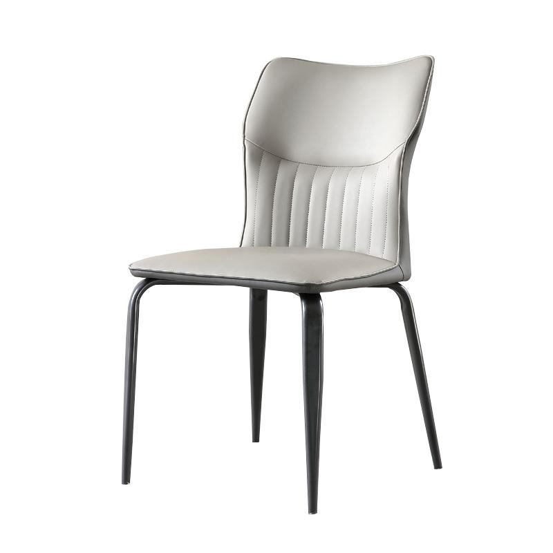 For Nordic Luxury Dining Chairs New Style Coffee Shop Accent Dining Chairs Metal Party Banquet Home Furniture Silla Comedor Lscy