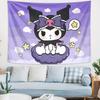 Sanrio Kuromi Bohemian Tapestry MultiCharacter Lively Living Room Bedroom Decor