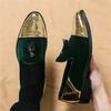 Luxury New Designer Men Velvet Tassels Mixed Casual Brogues Shoes Brand Formal Wedding Dress Homecoming Footwear Zapatos Hombre