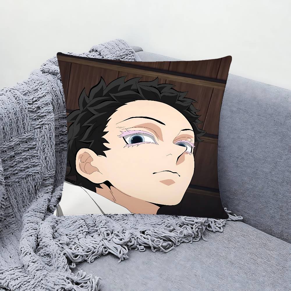 Anime A-akaza Pillow Case Cushion Cover Soft Cute Throw Pillow Case For Car Sofa Pillowcase Polyester With Zipper