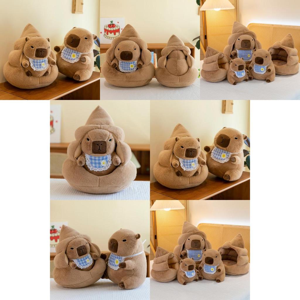 Capybara Plush Toy With Pp Cotton Filling For Kids And Collectors