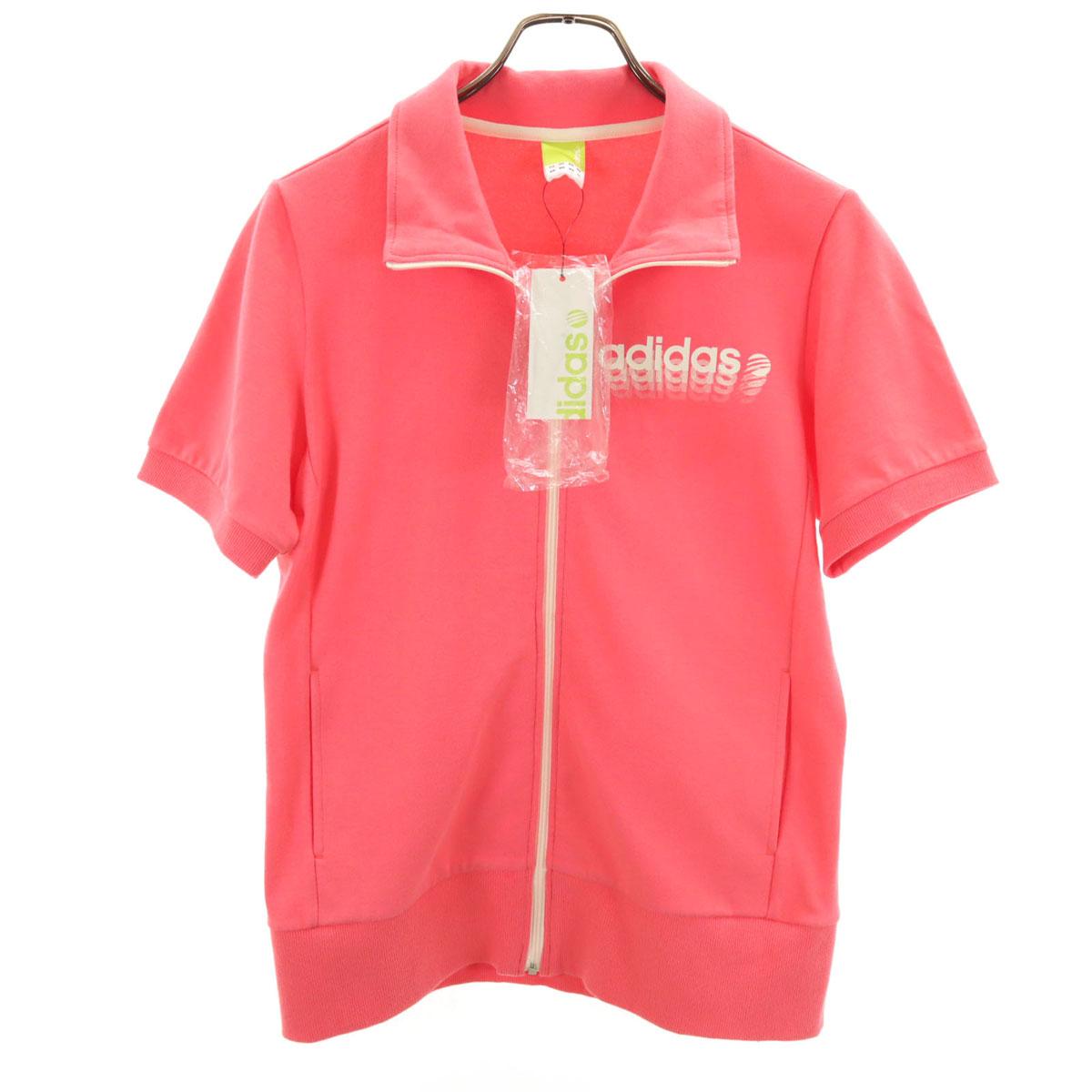 

неиспользованная толстовка с коротким рукавом adidas L розовая женская б/у