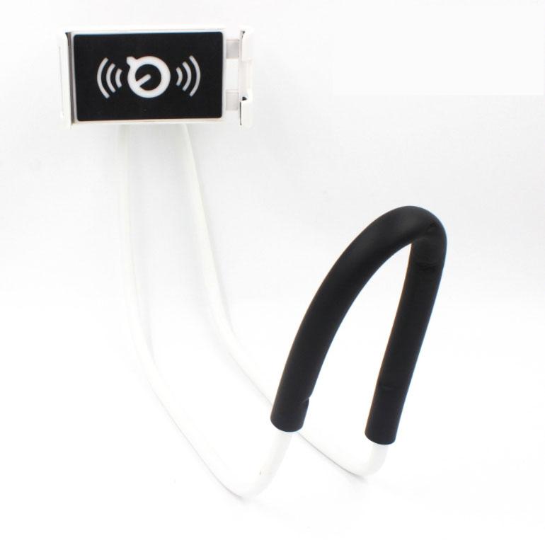 Mobiltelefonholder Fleksibel Hengende Hals Lat Halskjedeholder Seng 360 Graders Telefonholder