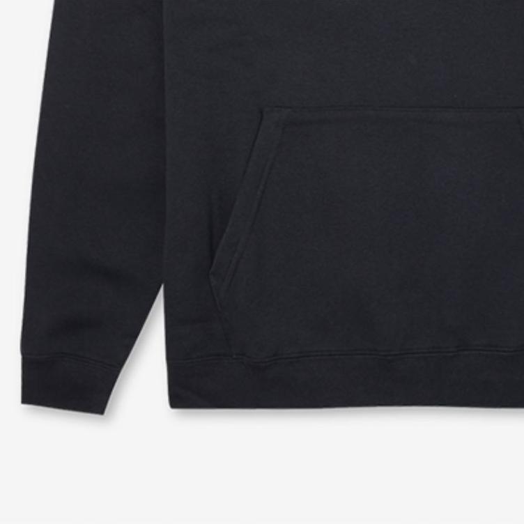 Converse Sweatshirts Unisex Black Hooded Moderate Regular 10024504-A01