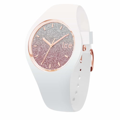 

Ice-watch Men s Unisex Watch ICE lo White Pink Medium [Authorized Retailer]