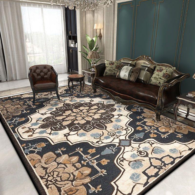 Bohemian Large Size Decorative Rug for Living Room Soft Carpet for Rooms Customizable Entrance Door Mat Antiskid Easy Cleaning