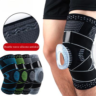 1 Stück Kniebandage Unterstützung Kompressionsmanschetten für Laufen, Schmerzlinderung, Verletzungsrehabilitation, Basketball und weitere Sportarten