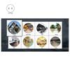 ABUO-Mini Tuya Wifi Security Camera 3MP HD Motion Detection Color Night Vision CCTV Camera Waterproof