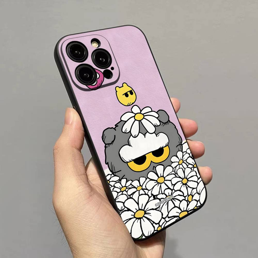 

Cute Z-ZO Friends For Iphone 17 16 15 14 11 12 13 Pro Max Plus Case Cute Art Phone Cover iPhone 14 plus