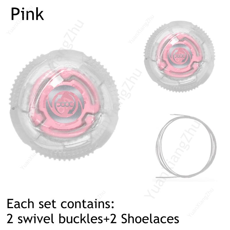 New Automatic Laces Sneakers Swivel Buckle Shoelaces Without Ties Adults Kids Lazy No Tie Shoe Laces Shoe Accessories 1Pair