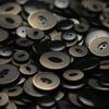Eyes Resin Thin Edge Buttons Black And White Clothing Accessories Men'S And Women'S Suit Jacket Versatile Coat Windbreaker Buttons