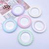 Refrigerator Magnet Decoration Multifunctional Resin Ornaments Miniature Tray Pinch Base Simulated Food Toy Decor Durable Macaron Gradient Color