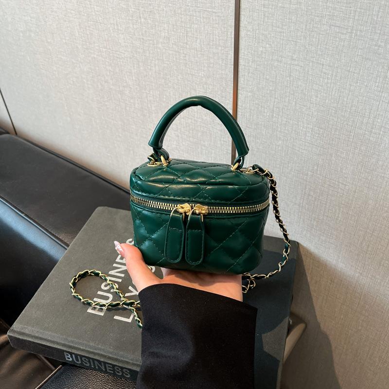 Niche Box Bag Solid Color Beautiful Storage Bag Summer New Product Portable Shoulder Messenger Bag Women's Bag