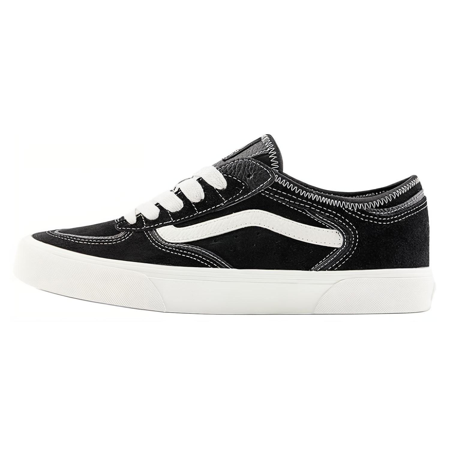 

Vans Rowley Classic Удобные Универсальные Низкие Кеды для Скейтбординга Унисекс кроссовки Черные VN0009QJBPT 36