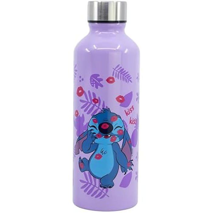 Bouteille - STOR - Stitch - 755 mL - Aluminium - Multicolore