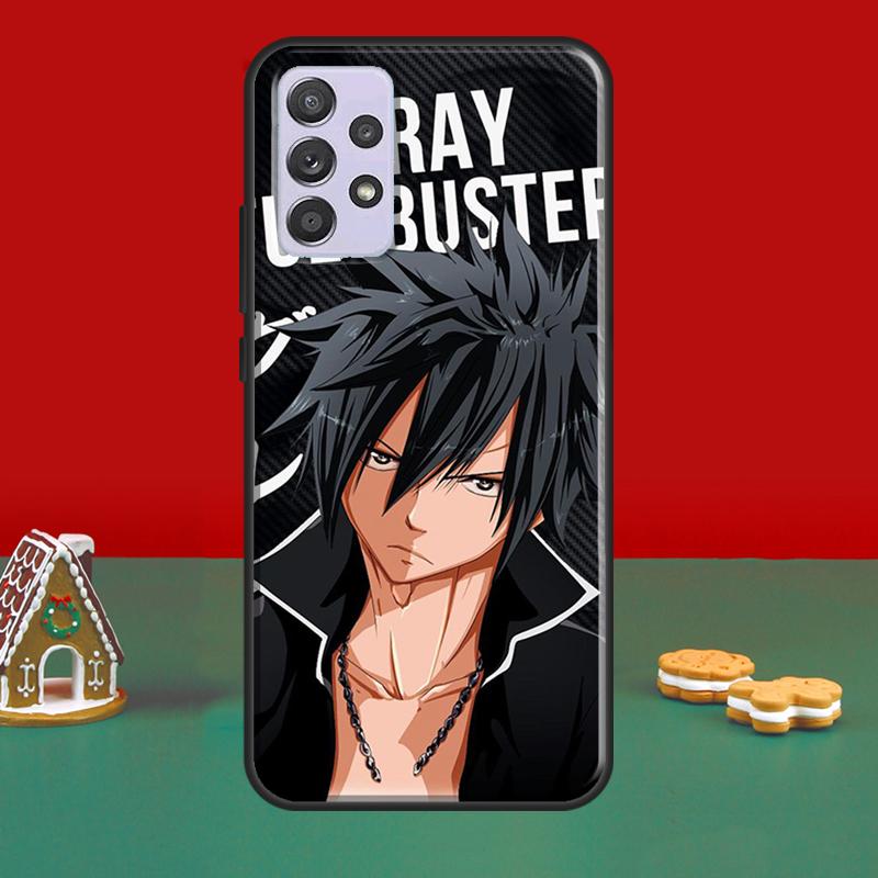Natsu Erza Fairy Tail Case For Samsung A51 A71 A50 A70 A41 A31 A11 A10 A52S A21S A12 A22 A32 A42 A52 A72 Cover