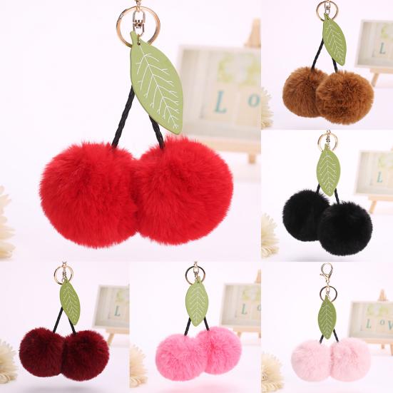 

Мягкая сумочка из искусственного меха, телефон, автомобиль, кулон, брелок для ключей для девочек, брелок для ключей