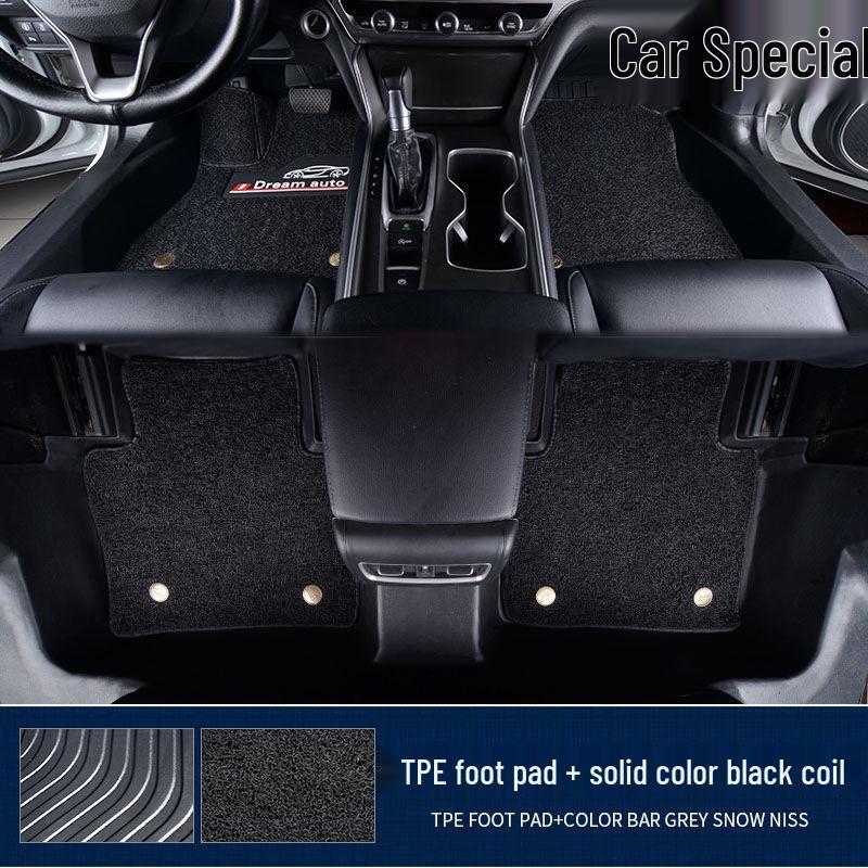 Geely Binyue Cool TPE Car Floor Mats – Waterproof, Wear-Resistant, Eco-Friendly, with Door Sill Protection