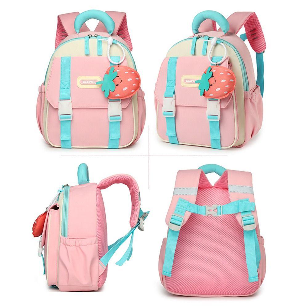 Adjustable Straps Kindergarten School Bag Lightweight Cartoon Nursery Backpack  College