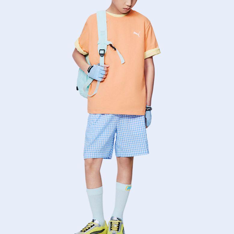 PUMA Kids T Shirts Crew Neck Thin 353226117205-00334