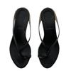 Niche Low-heeled Shoes Flip-flops Beach Wedge Heels and Cool Slippers
