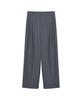 Nigaennikol Minimal Classic Loose Fit Slacks_Gray