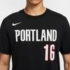 Nike X NBA Portland Trail Blazers Yang Hansen 16 Jersey Simple Comfortable Versatile Fashion Basketball Men Jersey IV0566-015