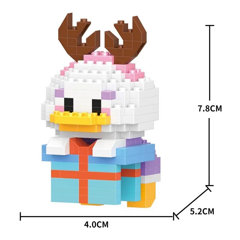 Cartoon Building Blocks, Animal Dolls, Educational Assembling Toys, Ornaments, Small Particles, Children's Birthday Gifts