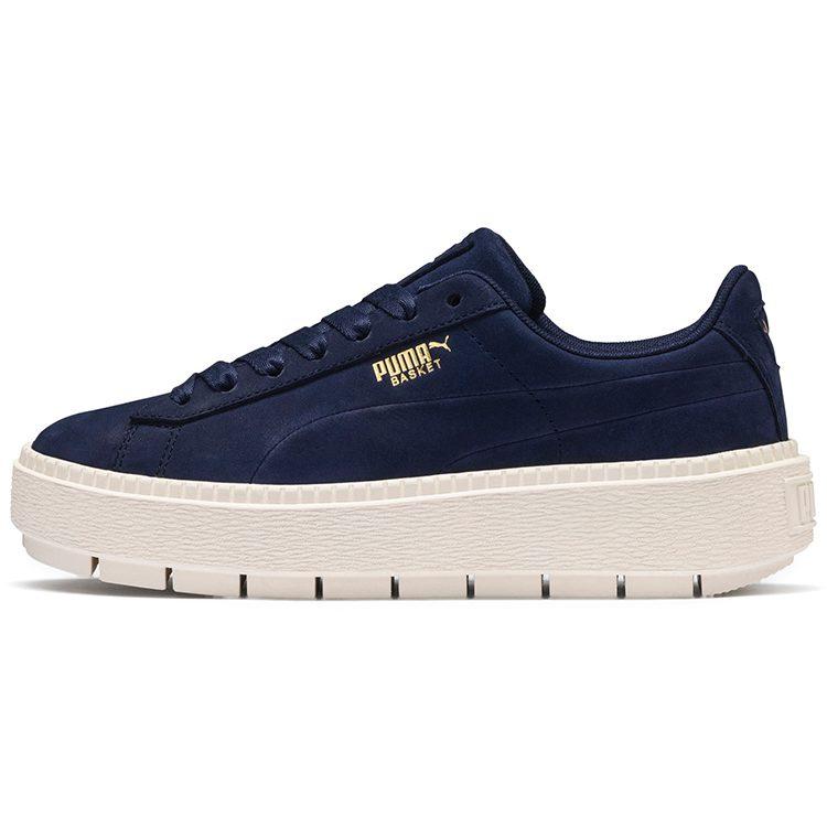 PUMA Basket Platform Trace Soft 'Navy' Women's 369642-03