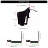 Motorcycle Scooter Cup Holder with Strong Stability & Quick Release Function Adjustable Width Cup Mount Simple Installs