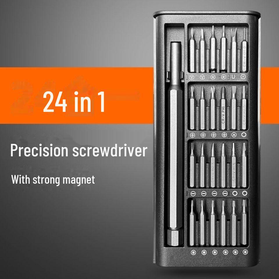 25-Piece Precision Screwdriver Set for Electronics Repair and Disassembly