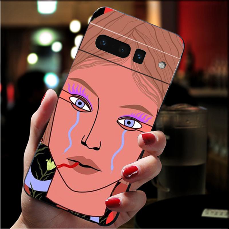

Art jaguar Flower Women Tiger Phone Case For Google Pixel 10 Pro 9 Pro XL 9A 8 7 6 Pro Pixel 8A 7A 6A Pixel 8 7 6 5 Google Pixel 7 Pro