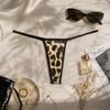 Dots Women Thongs Seamless Leopard Panties Breathable Striped Print Briefs  Fitness Wear