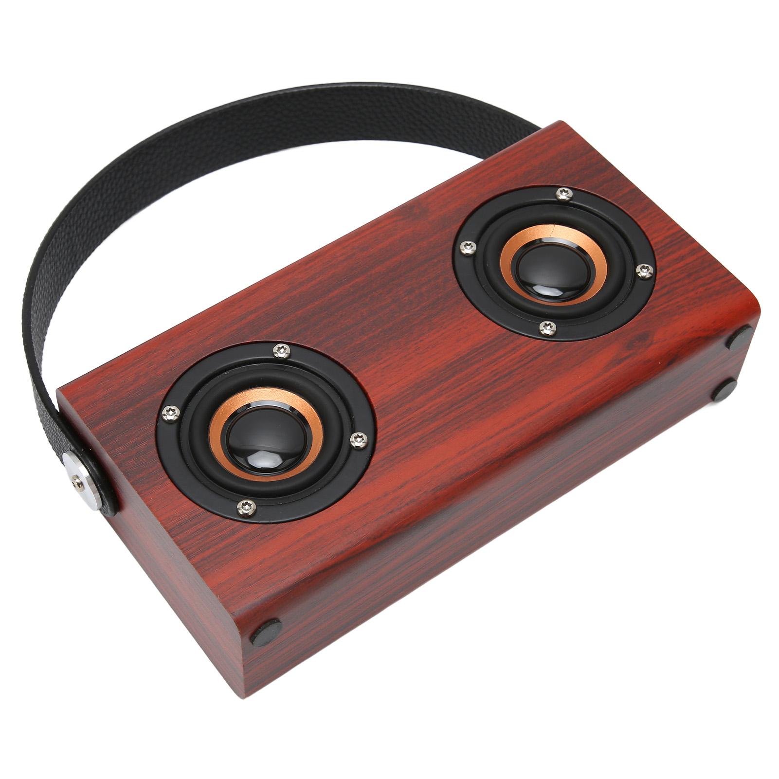 

Wood Speaker Stereo Portable Hands Calling Vintage Speaker for Outdoor