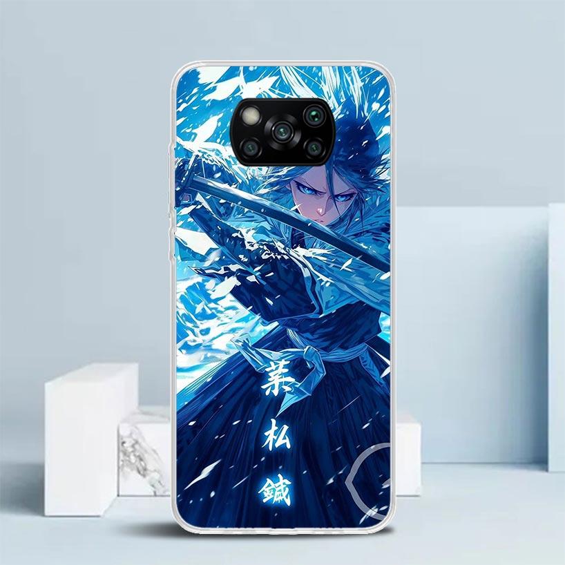 Bleach Kuchiki Rukia Soft Cover for Xiaomi Poco F7 Ultra X7 X6 X5 Pro M7 Phone Case Redmi 15 15C 13 13C 12 12C 10 10C Print Shel